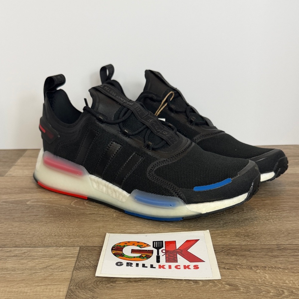 Adidas NMD_V3 Mens Sneaker Black Red White Blue  GX3378